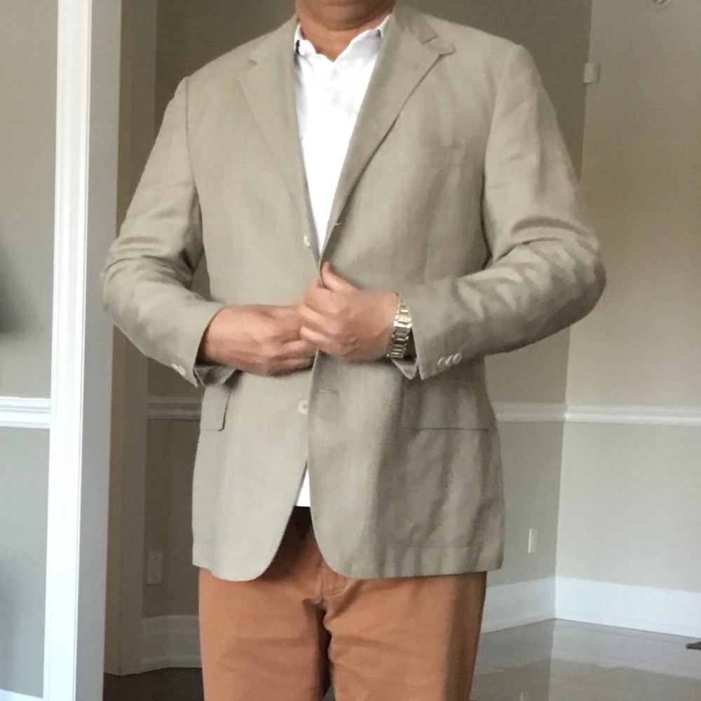 Corneliani Summer Silk Jacket Size 44 - Picture 6 of 6
